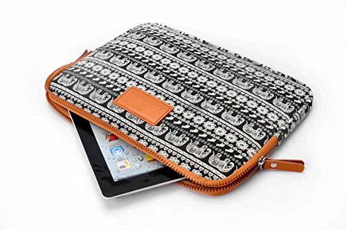 art cherry    17-17 4  Universal Notebook   Laptop Schutzh  lle   H  lle   Tasche aus feinstem Canvas-Gewebe 17Zoll z B  Lenovo IdeaPad   HP Pavilion 