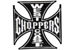Inconnu hotrodspirit - Patch West Coast Choppers Noir ecusson thermocollant Biker