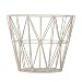Produktbild Ferm Living Aufbewahrungskorb Korb Drahtkorb Wire Basket - Grey - Large Grau Tischplatte wird ein Beistelltisch draus.