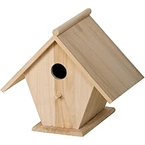 Casa - Nido Para Pajaros De Madera 17 Cm Artemio