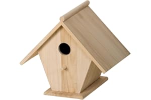 Artemio Nichoir, Bois, Beige, 22 x 17 x 22 cm VIMOI02