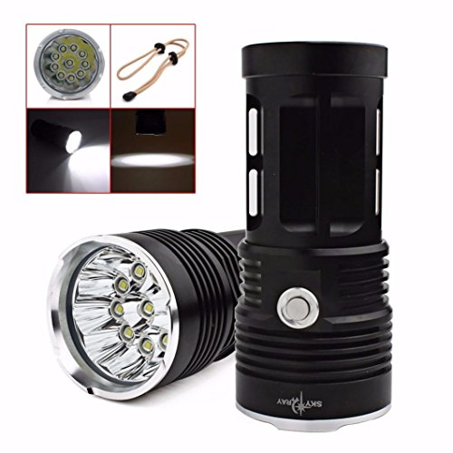 Oyedens 28000lm 11 X Cree XM-L T6 Jagd-Taschenlampe LED 4 X 18650 Lampe Taschenlampe Taschenlampe - 3