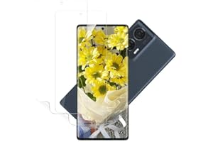 Banuyaw für Schutzfolie Motorola Edge 50 Fusion Folie, für Motorola Edge 50 Fusion Panzerfolie, Weich TPU Motorola Edge 50 Fusion Displayschutzfolie, 2 Stück Motorola Edge 50 Fusion 5G Displayfolie
