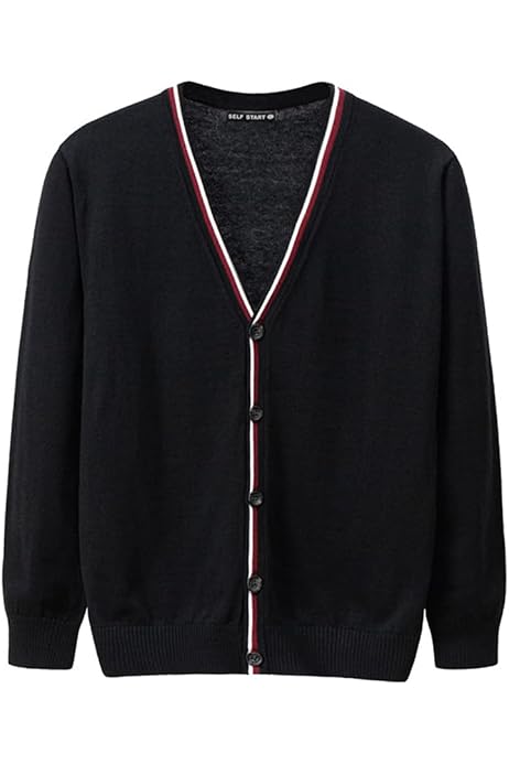 Pull Homme En Cachemire Col V - Coupe Ajustée, Manches Longues, Idéal Automne-hiver