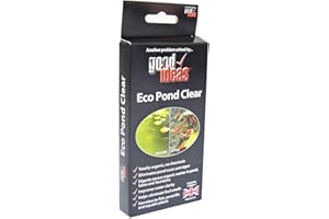 EASYLIFE LIFESTYLE SOLUTIONS Good Ideas 60 Seconds by Easylife Eco Garden Pond Clear Water Treatment, All Natural Organic Pond Algae Treatment Removes Algae and Weeds from Ponds, Fountains and Lakes - Fully Guaranteed