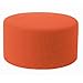 Produktbild Softline Drum Hocker / Beistelltisch L, orange Stoff Filz 624 H 30cm Ø 60 cm