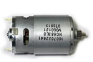 Original Bosch replacement part, DC motor 14.4 V, gear / pinion 13 teeth, item number: 2609199626# 2 609 199 626