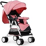 ★ Funktion: Der Sitz des Kinderwagens kann in drei stabilen Positionen eingestellt werden: liegend, halb liegend und sitzend, das System ist bequem und mit einer Hand verstellbar.