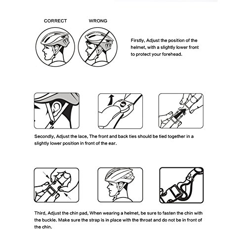 Six Foxes Fahrradhelm, Unisex Erwachsenen Fahrradhelm Rennradhelm mit abnehmbarem Visier und Futter, verstellbarem Thrasher - 6