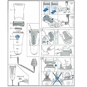 Braun Series 1 Electric Shaving Razor, Ideal for First Shave, Effective and Comfortable, Gift Idea, 130 s-1 Blue Night - Image 6