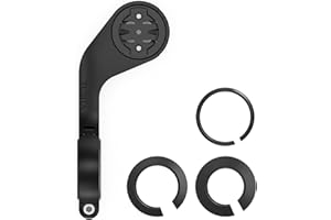 TUSITA Przedni Zlicowane Uchwyt Kompatybilny z Garmin Edge GPS Komputer Rowerowym, Pasuje do Kierownic 22.2mm, 25.4mm, 31.8mm