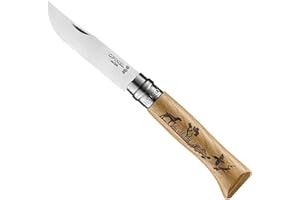 OPINEL N¦8 INOX Animalia Perro Entrega CON 6 Berlingots En CADA Caja-Nuevo
