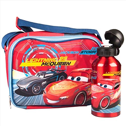Preisvergleich Produktbild Cars Set Lunch Bag mit Trinkflasche (Kids Euroswan wd17875)