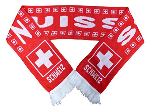 Preisvergleich Produktbild Schal, Fanschal, Scarf, Schweiz, Suisse, Schwiiz, Switzerland