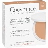 Avene Couvrance Compact Cream Makeup Foundation 1.2 Sand 0.3 oz.