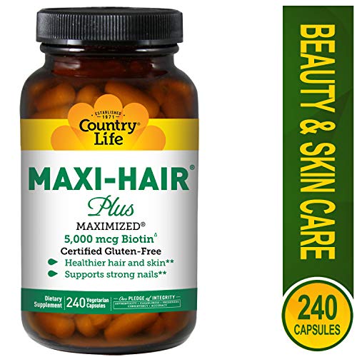 Country Life Maxi-Hair Plus 240 Veg Caps