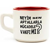 PALTO TASARIM Neyim Ben? Aptallarla M&uuml;cadele Vakfı Mı? Beyaz Ven&uuml;s Kupa - Hediye Seramik Kupa