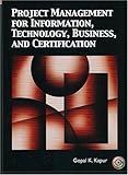 Image de Project Management For Information, Technology, Business, And Certification