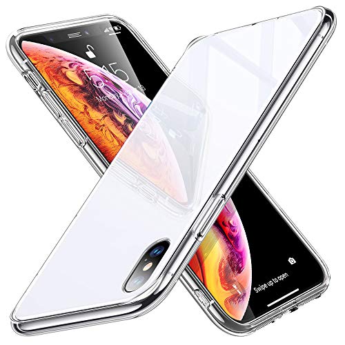ESR Glass Case for iPhone XS/X, White ESR Glass Case for iPhone XS/X, White