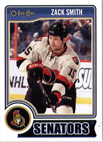 2014 -15 Upper Deck O Pee Chee Hockey Card # 112 Zack Smith - Ottawa Senators