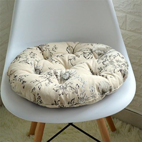 Cotton futon pad round cushion office chair cushion padded fabric bench , 15