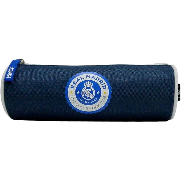 SAFTA Real Madrid Trousse Double 3D pour Enfants d'âge Scolaire SAFTA Real Madrid Trousse Double 3D pour Enfants d'âge Scolaire