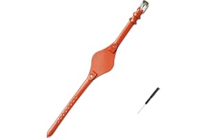 DIYNATUR Weiches Leder-Uhrenarmband, 8 mm, für Fossil ES3077 ES2830 ES3262 ES3060, 21 cm