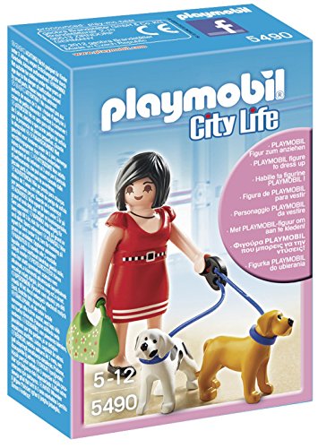 Playmobil Centro Comercial - Mujer con Cachorros (5490)