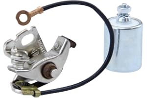 CITOMERX Hercules Prima M 2 3 4 5 Unterbrecherkontakt Kondensator Typ Bosch Unterbrecher Kontakt Set Mofa Jogging Hobby Rider HR Optima