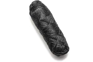 Zahnseidenkampagne Hilo dental vegano de bambú natural natural sin plástico, encerado con carbón activo, sostenible, respetuoso con el medio ambiente, recargable en frasco de cristal, vida cero