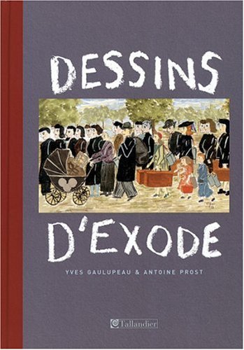 couverture de : Dessins d'exode