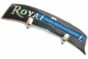 Enfield County - Plaque d’immatriculation avant « Royal Enfield » - En laiton - Style vintage