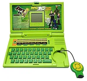 OANGO English Learning & Educational Kids Ben 10 Laptop Notebook Computer 20 Activities Games Including Mouse Control, Sound, Display Toy Indoor|Outdoor for Girls Boys (Early Age Development Toys)
