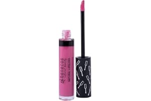 Benecos - natural beauty 92409 belleza natural - brillo labial - aceites vegetales y vitamina e - sin talco - flor rosa