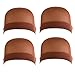 Price comparison product image Frcolor Wig Caps Soft High Elastic Wig Caps Pack of 4, Dark Brown