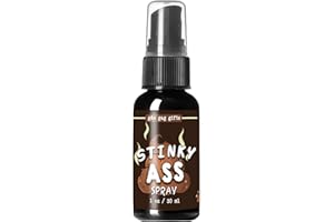 CRAZYFLY 30 ml Potent Ass Fart Spray, śmierdzący dupę Pusty Spray Prank, Płynne śmierdzące Fart Prank Sprays dla dorosłych lub dzieci Prank Rzeff & Assfart