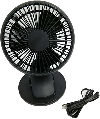 5 Inch Clip and Desk Fan,SAYTAY USB Portable Personal 3-in-1 Fan Mini 360°Rotating Cooling Fan Small Rechargeable Hanging Fan Battery Operated with 4 Adjustable Speeds,good for Home Office Bedroom Use(Battery &amp; USB)