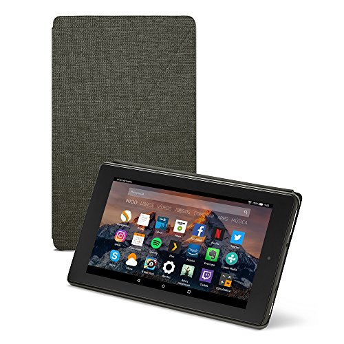 Amazon - Funda para Fire 7 (tablet de 7 pulgadas, 7ª generación, modelo de 2017), Negro
