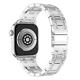 Valentine's beste Geschenke !!! Beisoug Strass Ersatz-Zubehör-Uhrenarmband für Apple Watch Series 4 44MM