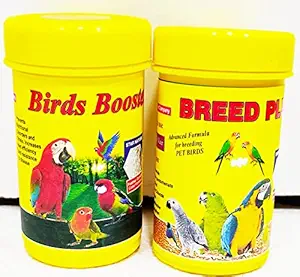 Jeffrey Birds Care - Bird Booster & Breed Plus , 50G (Pack of 2)