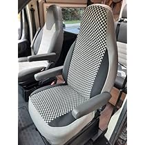 Coprisedili Anteriori 2+1 Fodere In Jacquard Grigio Per - Foto 4