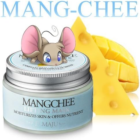 Ladykin Mango and Cheese Lifting Sleeping Pack Mask. Elmaju Mangchee Lifting Mask for Moisturizing skin and offering nutrient.