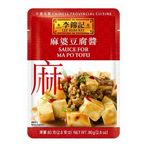 Preisvergleich Produktbild Lee Kum Kee Sauce for Ma Po Tofu, Würzsauce für Tofu Gericht 80 g, 3er Pac (3 x 80g)