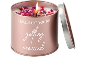 PRSTENLY Wedding Gifts for Bride and Groom, Happy Marriage for Couples 2025 Engagement Bride to Be Gift Scented Candle Gifts 9oz, Wedding Gift for Couples Wedding Day Congratulation Chrismas