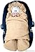 Produktbild ByBUM - Baby Winter-Einschlagdecke 'Das Original mit dem Bären', Universal für Babyschale, Autositz, z.B. für Maxi-Cosi, Römer, für Kinderwagen, Buggy oder Babybett, Farbe:Beige