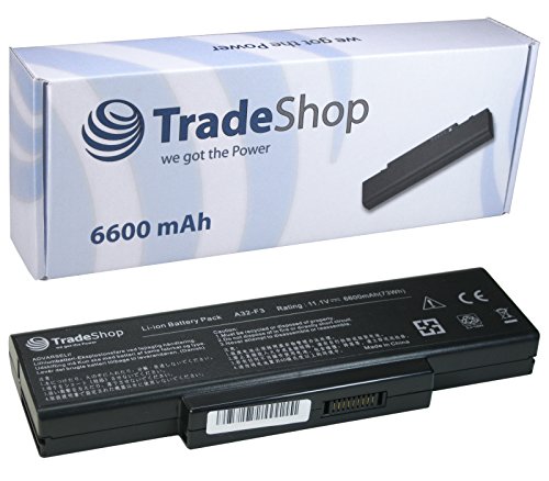 Hochleistungs Laptop Notebook AKKU 6600mAh für ASUS F2 F-2 F2F F2Hf F2J F2Je F3 F-3 F3E F3F F3H F3Ja F3Jc F3Jm F3Jp F3Jr F3K F3Ka F3Sc F3Se F3Sr F3Sv F3T F3Tc F3U A9 A9 A9Rp