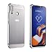 Produktbild HDOMI ASUS ZenFone 5 ZE620KL,5Z ZS620KL Hülle, Abnehmbare PC Backplate + Premium Aluminiumrahmen Dual Layered Schutzhülle Stoßfest Handyhülle Cover für ASUS ZenFone 5Z ZS620KL (Silber)