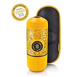[SISTEMA SUPER BOMBEO] Construido alrededor de un sistema de bombeo recientemente patentado y sin necesidad de batería / electricidad, el Nanopresso es potente. Con la ayuda de sus manos, se crea un máximo de 18 bares (261 PSI) de presión estable durante la extracción para un café sin igual. Es más de lo que la mayoría de las máquinas de café expreso pueden ofrecer.