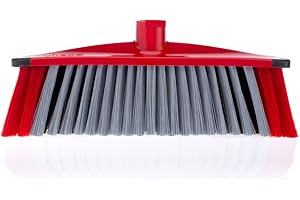 ‎VILEDA Vileda 3Action Besenkopf, Ersatz Besenkopf mit innovativer DREI-Borsten-Technologie, 1er Pack