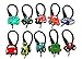 10 pcs Cars # 3 Soft Zipper Pull Charms for Backpack Bag Pendant Jacket